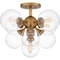 Quoizel Glinda Semi Flush 5 Lights Brushed Weathered Br GLI1720BWS - alternate 5